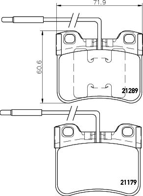 DON PCP1579 - Тормозные колодки, дисковые, комплект autospares.lv