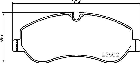 DON PCP1646 - Тормозные колодки, дисковые, комплект autospares.lv