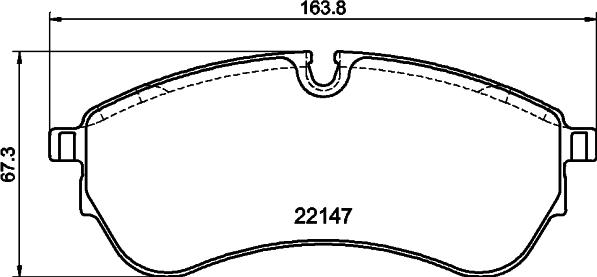 DON PCP1606 - Тормозные колодки, дисковые, комплект autospares.lv