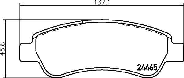 DON PCP1636 - Тормозные колодки, дисковые, комплект autospares.lv