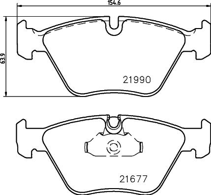 DON PCP1137 - Тормозные колодки, дисковые, комплект autospares.lv