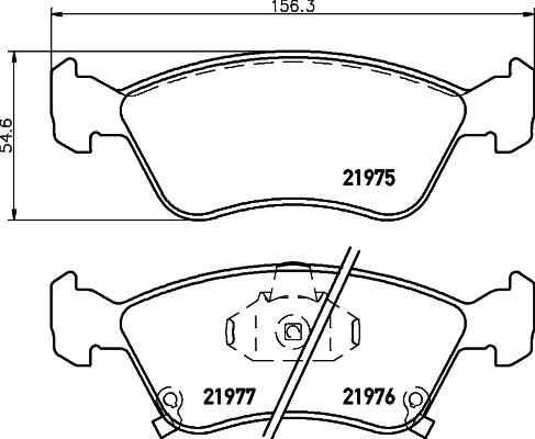 DON PCP1329 - Тормозные колодки, дисковые, комплект autospares.lv