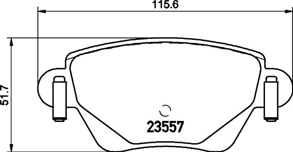 Raicam 836 - Тормозные колодки, дисковые, комплект autospares.lv