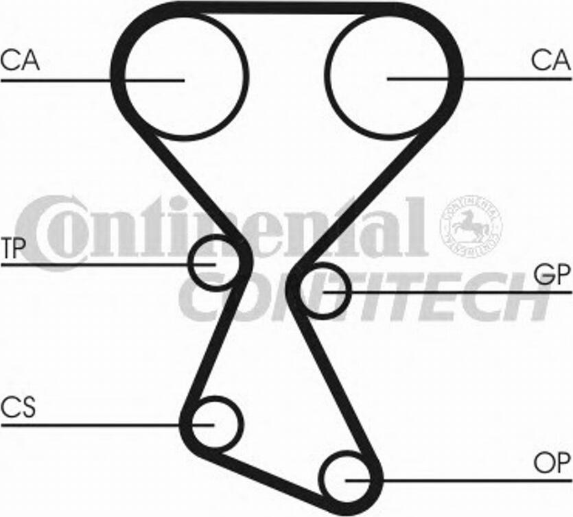 Dongil 173STS29 - Комплект зубчатого ремня ГРМ autospares.lv