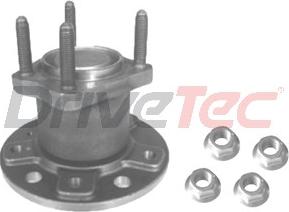 DriveTec DWB1359 - Подшипник ступицы колеса, комплект autospares.lv