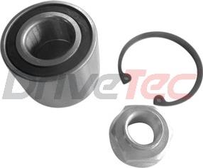 DriveTec DWB1325 - Подшипник ступицы колеса, комплект autospares.lv