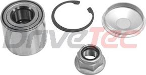 DriveTec DWB1321 - Подшипник ступицы колеса, комплект autospares.lv