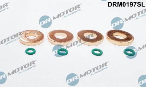 Dr.Motor DRM0197SL - Комплект прокладок, форсунка autospares.lv