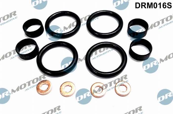 Dr.Motor Automotive DRM016S - Комплект уплотнительных колец, клапанная форсунка autospares.lv