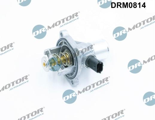 Dr.Motor Automotive DRM0814 - Термостат охлаждающей жидкости / корпус autospares.lv