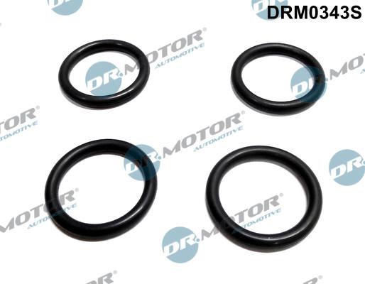 Dr.Motor Automotive DRM0343S - Комплект прокладок, масляный радиатор autospares.lv