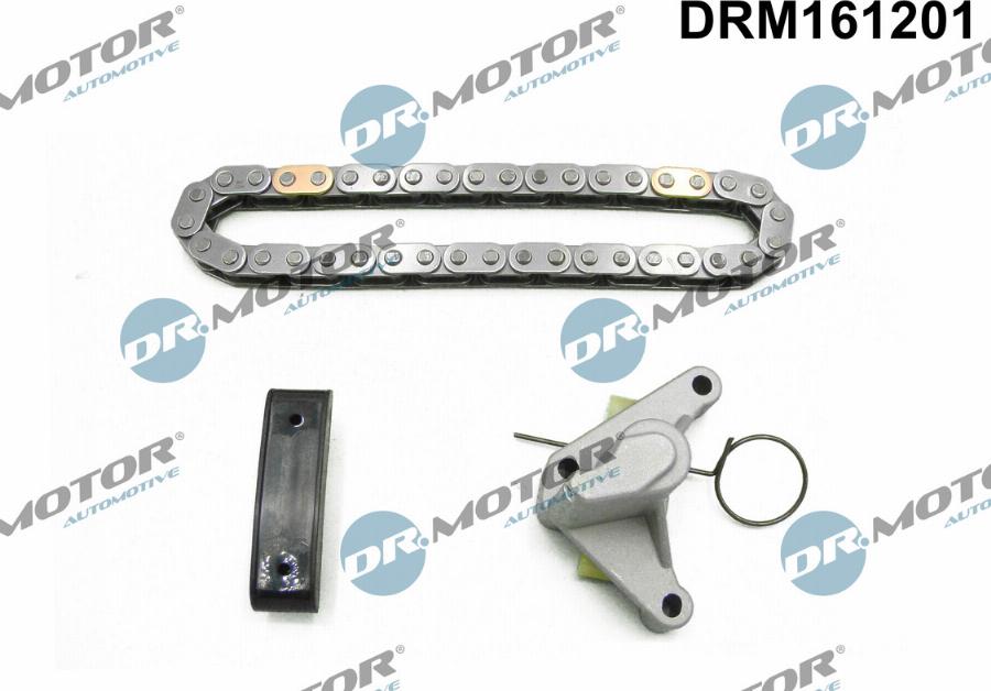 Dr.Motor Automotive DRM161201 - Комплект цепи привода распредвала autospares.lv