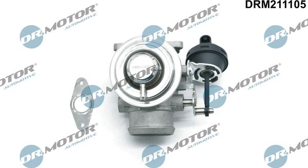 Dr.Motor Automotive DRM211105 - Клапан возврата ОГ autospares.lv