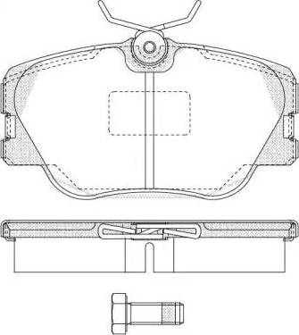 Dr!ve+ DP1010.10.0956 - Тормозные колодки, дисковые, комплект autospares.lv