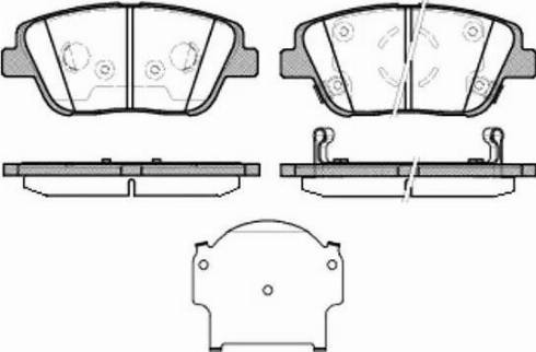 Dr!ve+ DP1010.10.0498 - Тормозные колодки, дисковые, комплект autospares.lv