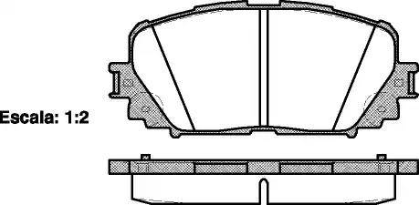 Dr!ve+ DP1010.10.0540 - Тормозные колодки, дисковые, комплект autospares.lv