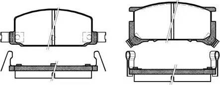 Dr!ve+ DP1010.10.0564 - Тормозные колодки, дисковые, комплект autospares.lv