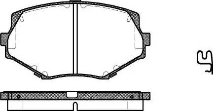 Dr!ve+ DP1010.10.0134 - Тормозные колодки, дисковые, комплект autospares.lv