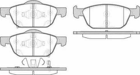 Dr!ve+ DP1010.10.0172 - Тормозные колодки, дисковые, комплект autospares.lv