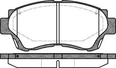 Dr!ve+ DP1010.10.0355 - Тормозные колодки, дисковые, комплект autospares.lv