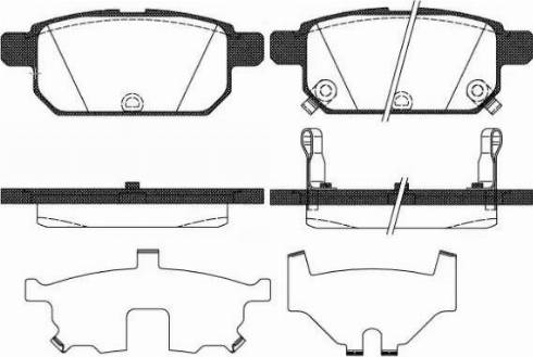 Dr!ve+ DP1010.10.0300 - Тормозные колодки, дисковые, комплект autospares.lv