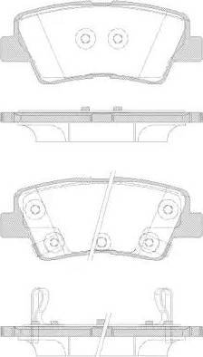 Dr!ve+ DP1010.10.0264 - Тормозные колодки, дисковые, комплект autospares.lv