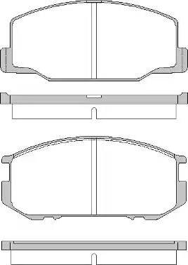 Dr!ve+ DP1010.10.0748 - Тормозные колодки, дисковые, комплект autospares.lv