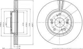 Dr!ve+ DP1010.11.0595 - Тормозной диск autospares.lv