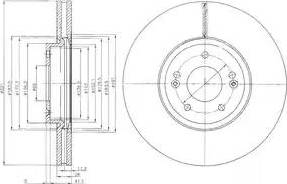 Dr!ve+ DP1010.11.0581 - Тормозной диск autospares.lv