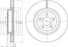 Dr!ve+ DP1010.11.0524 - Тормозной диск autospares.lv