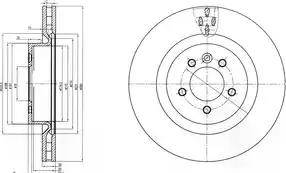 Dr!ve+ DP1010.11.0522 - Тормозной диск autospares.lv