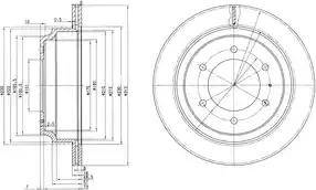 Dr!ve+ DP1010.11.0653 - Тормозной диск autospares.lv