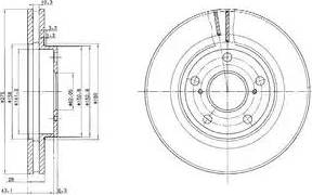 Dr!ve+ DP1010.11.0661 - Тормозной диск autospares.lv