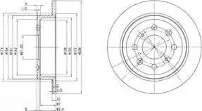 Dr!ve+ DP1010.11.0048 - Тормозной диск autospares.lv