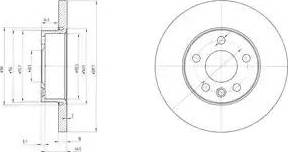 Dr!ve+ DP1010.11.0147 - Тормозной диск autospares.lv