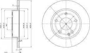 Dr!ve+ DP1010.11.0152 - Тормозной диск autospares.lv