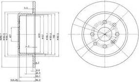 Dr!ve+ DP1010.11.0119 - Тормозной диск autospares.lv