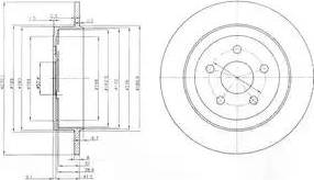 Dr!ve+ DP1010110129 - Тормозной диск autospares.lv