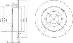 Dr!ve+ DP1010.11.0123 - Тормозной диск autospares.lv