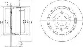 Dr!ve+ DP1010.11.0127 - Тормозной диск autospares.lv