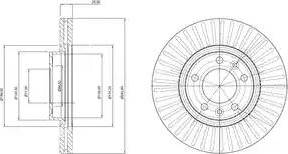 Dr!ve+ DP1010.11.0862 - Тормозной диск autospares.lv