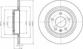 Dr!ve+ DP1010.11.0314 - Тормозной диск autospares.lv