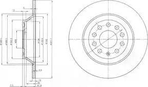 Dr!ve+ DP1010.11.0242 - Тормозной диск autospares.lv