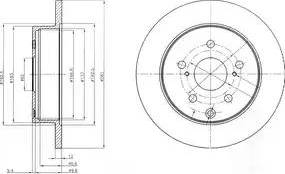 Dr!ve+ DP1010.11.0269 - Тормозной диск autospares.lv