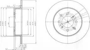 Dr!ve+ DP1010.11.0260 - Тормозной диск autospares.lv