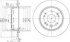 Dr!ve+ DP1010.11.0208 - Тормозной диск autospares.lv