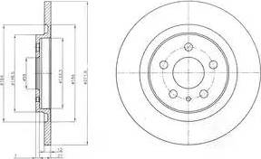 Dr!ve+ DP1010.11.0283 - Тормозной диск autospares.lv