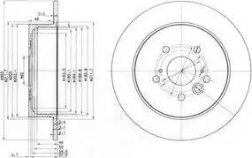 Dr!ve+ DP1010.11.0229 - Тормозной диск autospares.lv