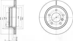 Dr!ve+ DP1010.11.0781 - Тормозной диск autospares.lv