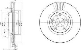 Dr!ve+ DP1010.11.0736 - Тормозной диск autospares.lv